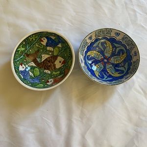 (2) Vintage ceramic bowls